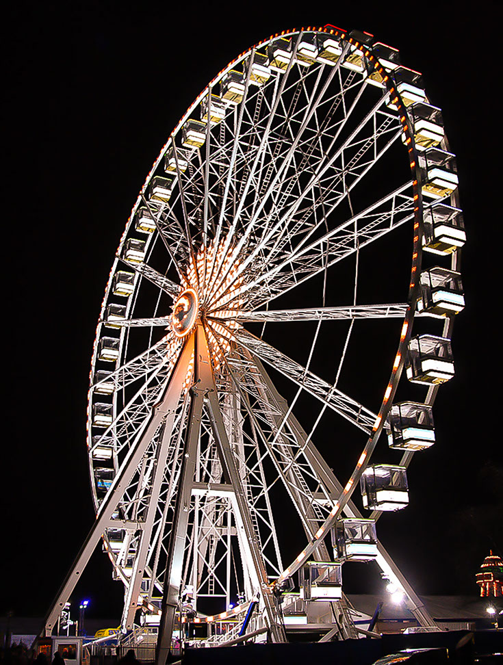 Big Wheel at Cardiff Winter-Wonderland.