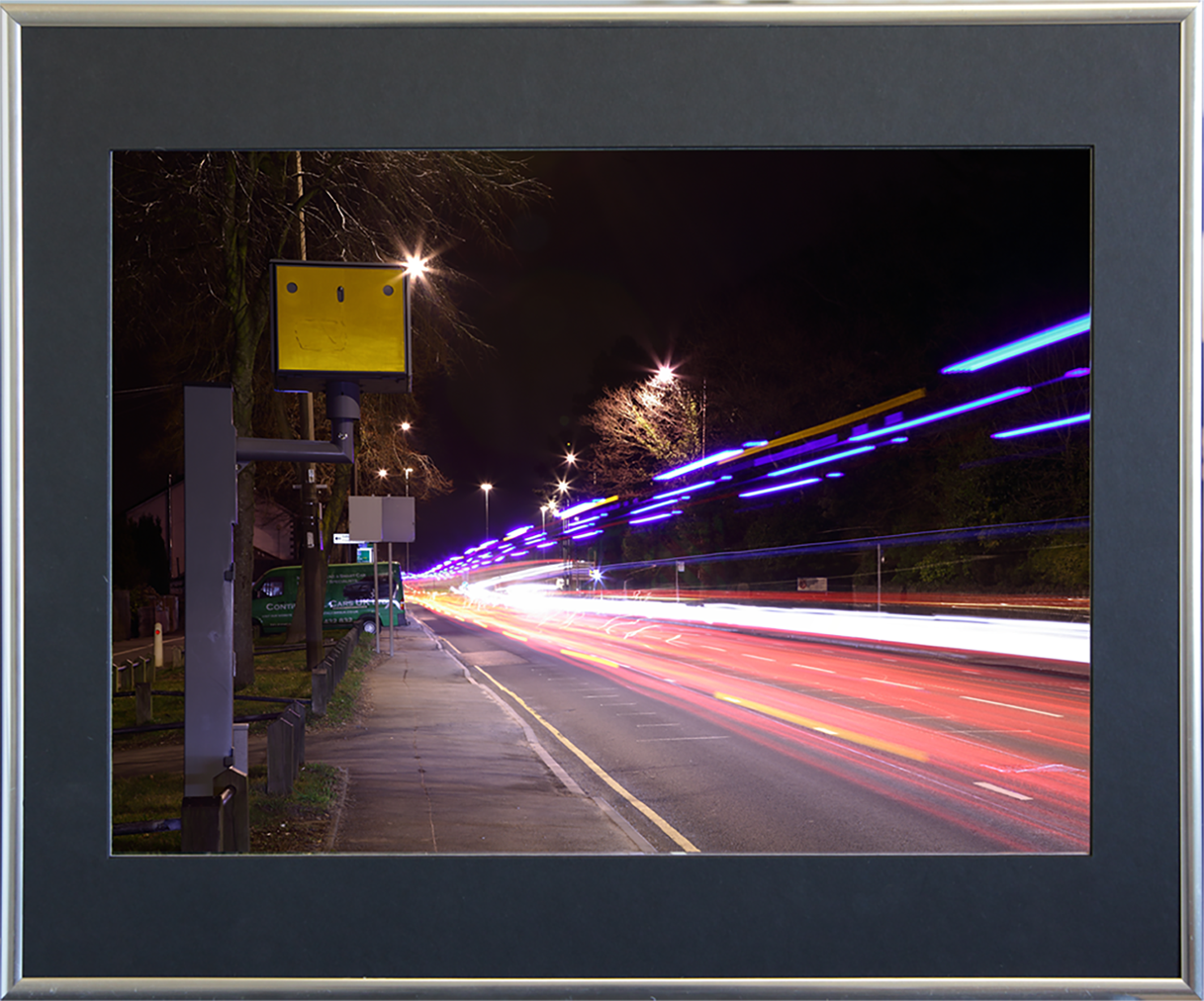 For The Greater Good - Framed Exhibition Lightbox Artwork - Click return to Triptych page.