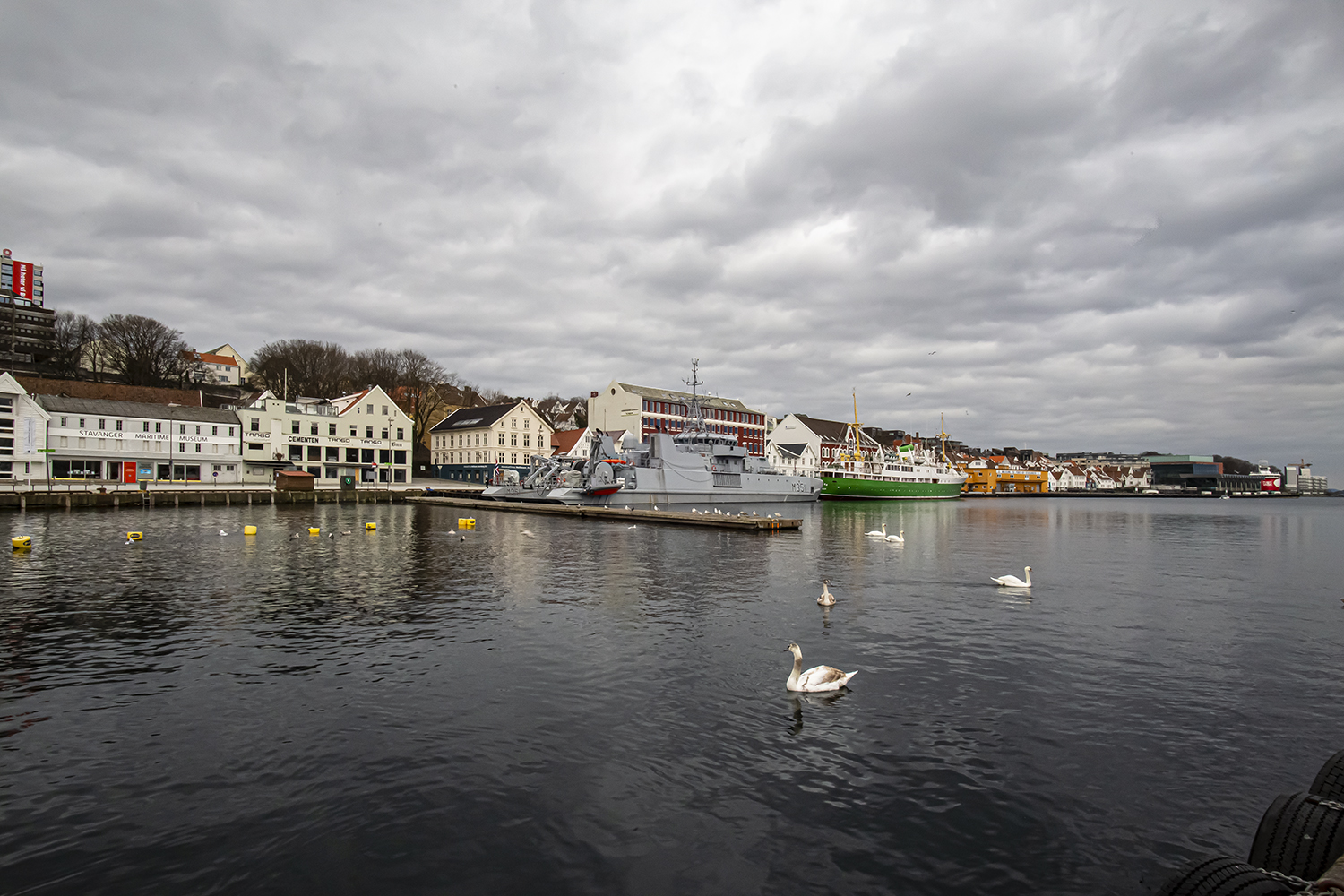 Town Harbour in Stavanger, Norway.