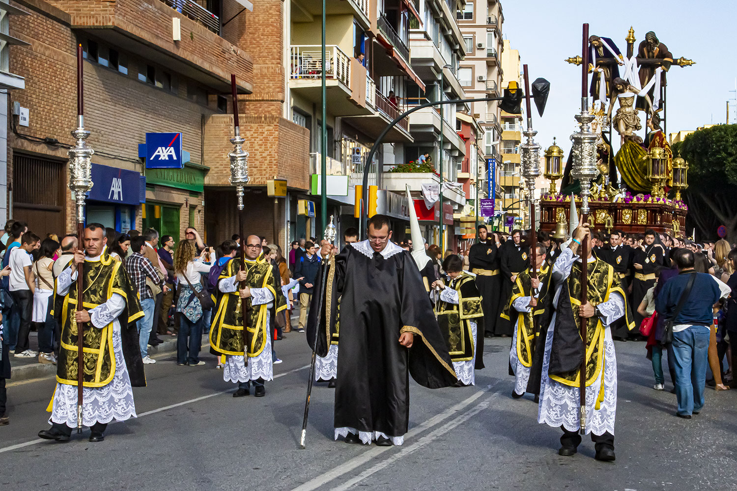 Spain, Easter Fiesta in Malaga.